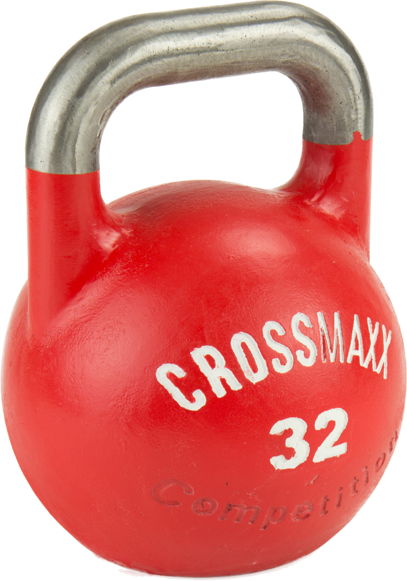 Lifemaxx Crossmaxx Competition Kettlebells - Rood - 32 kg - Hoofdafbeelding