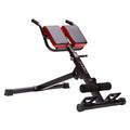 HMS Verstelbare Hyperextension - Zwart/Rood - Hoofdafbeelding