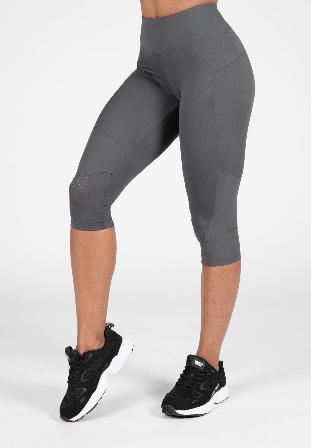 Gorilla Wear Monroe Cropped Leggings - Grijs - Hoofdafbeelding