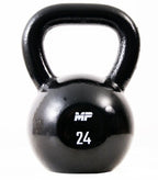 Muscle Power Gietijzeren Kettlebell - Zwart - 24 kg - Hoofdafbeelding