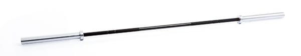 Muscle Power Olympische Crossfit Bar - Zwart/Chroom - 220 cm - Hoofdafbeelding