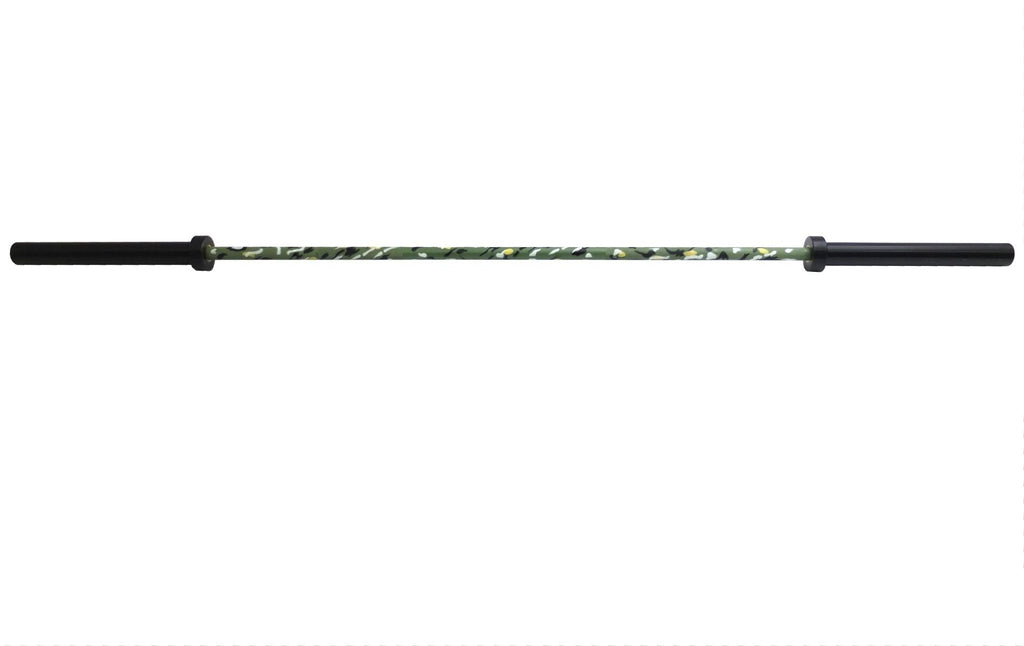 Muscle Power Olympische Halterstang met Camouflage Coating - 20 kg - Hoofdafbeelding