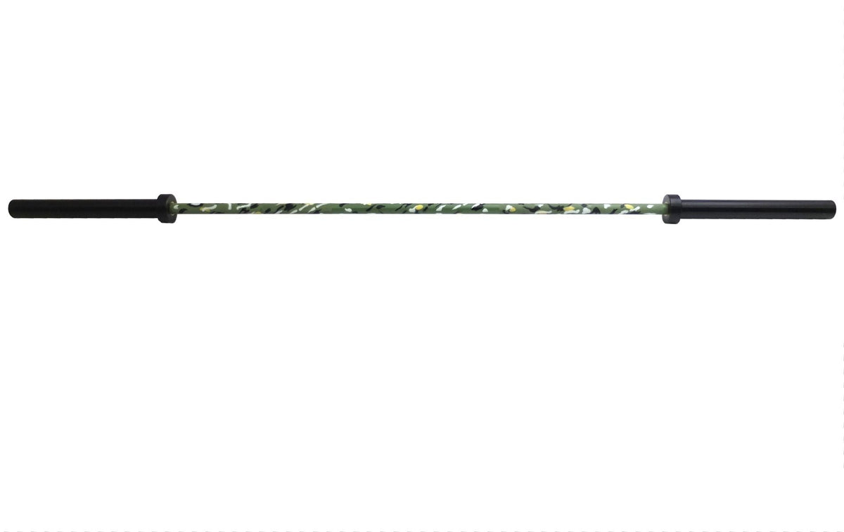 Muscle Power Olympische Halterstang met Camouflage Coating - 20 kg - Hoofdafbeelding