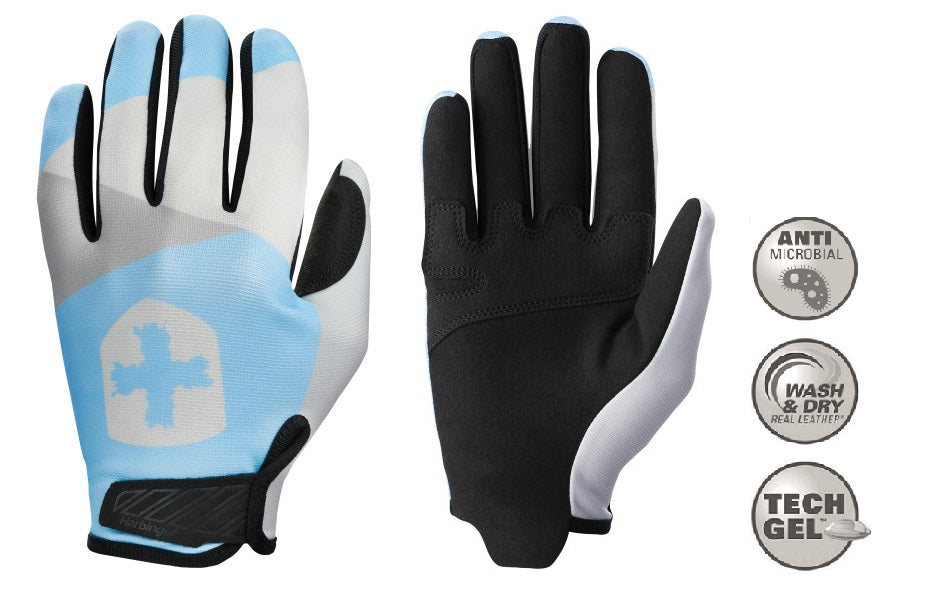 Harbinger Women's Shield Protect Fitness Handschoenen - Blauw/Grijs - Hoofdafbeelding