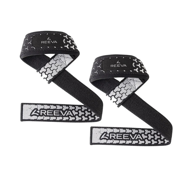 Reeva Lifting Straps Ultra Grip - Zilver - Vooraanzicht