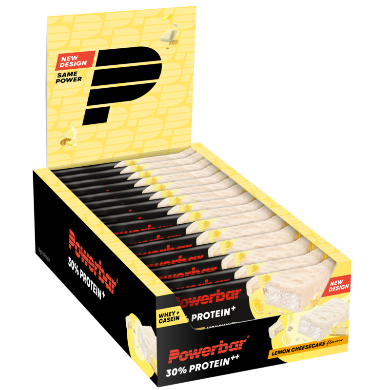 Powerbar 30% Protein+ Bar - 15 x 55 gr - Lemon Cheesecake - Hoofdafbeelding