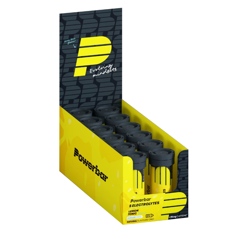 Powerbar Electrolyte Tabs - 12 x 10 Tabletten - Lemon Tonic - Hoofdafbeelding