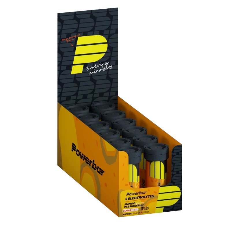 Powerbar Electrolyte Tabs - 12 x 10 Tabletten - Mango Passionfruit - Hoofdafbeelding