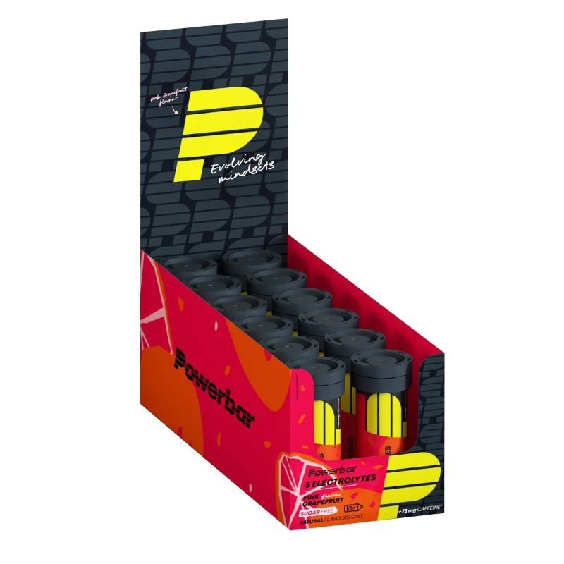 Powerbar Electrolyte Tabs - 12 x 10 Tabletten - Pink Grapefruit - Hoofdafbeelding