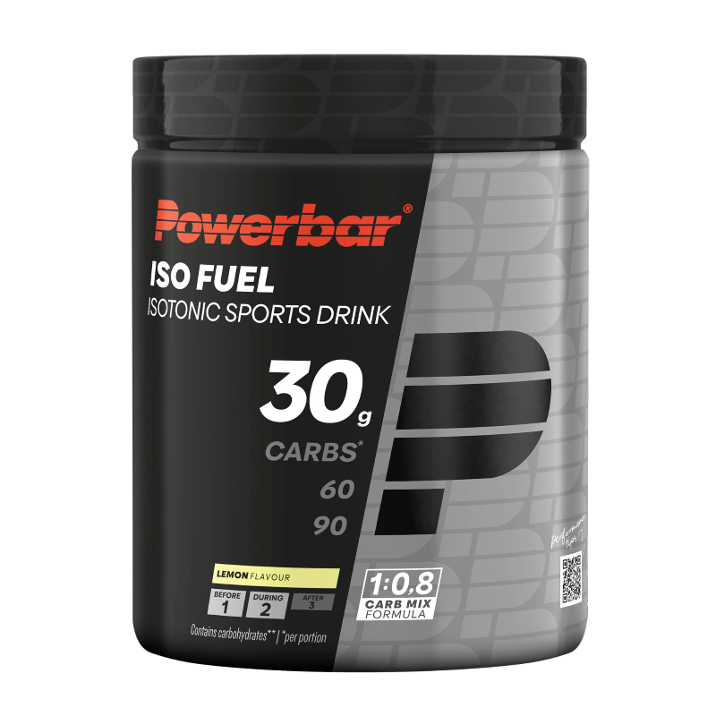 Powerbar Iso Fuel Isotonic Sports Drink - 608 gr - Citroen - Productafbeelding