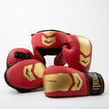 Everlast Prospect 2 Boxing Kit - Bokshandschoenen, Pads en Hoofdbeschermer - Rood/Goud - Hoofdafbeelding