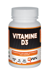 QWIN Vitamine D3 - 90 Tabletten - Productafbeelding