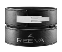 Reeva Halterriem - Carbon Leer Lifting Belt - Zwart - Hoofdafbeelding