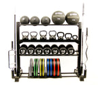 Muscle Power Multi Opbergrek - Opbergsysteem - Zwart - Hoofdafbeelding