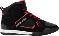 Gorilla Wear Troy High Tops Sportschoenen - Zwart/Rood - Hoofdafbeelding