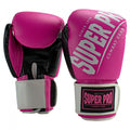 Super Pro Combat Gear Rebel (Kick)Bokshandschoenen - Roze/Wit - Hoofdafbeelding