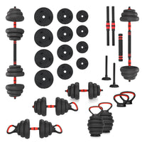 HMS 6-in-1 Krachttraining Set - 20 kg - Hoofdafbeelding