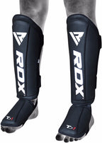 RDX Sports Scheenbeschermers Shin Instep King - Zwart - Hoofdafbeelding