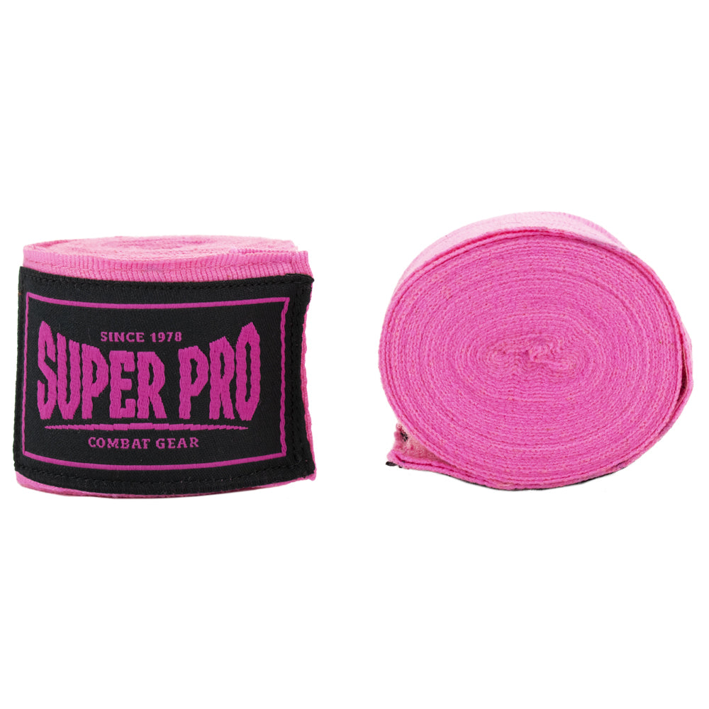 Super Pro Combat Gear Semi-Elastische Bandages - Roze - Hoofdafbeelding