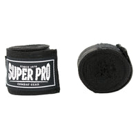 Super Pro Combat Gear Semi-Elastische Bandages - Zwart - Hoofdafbeelding
