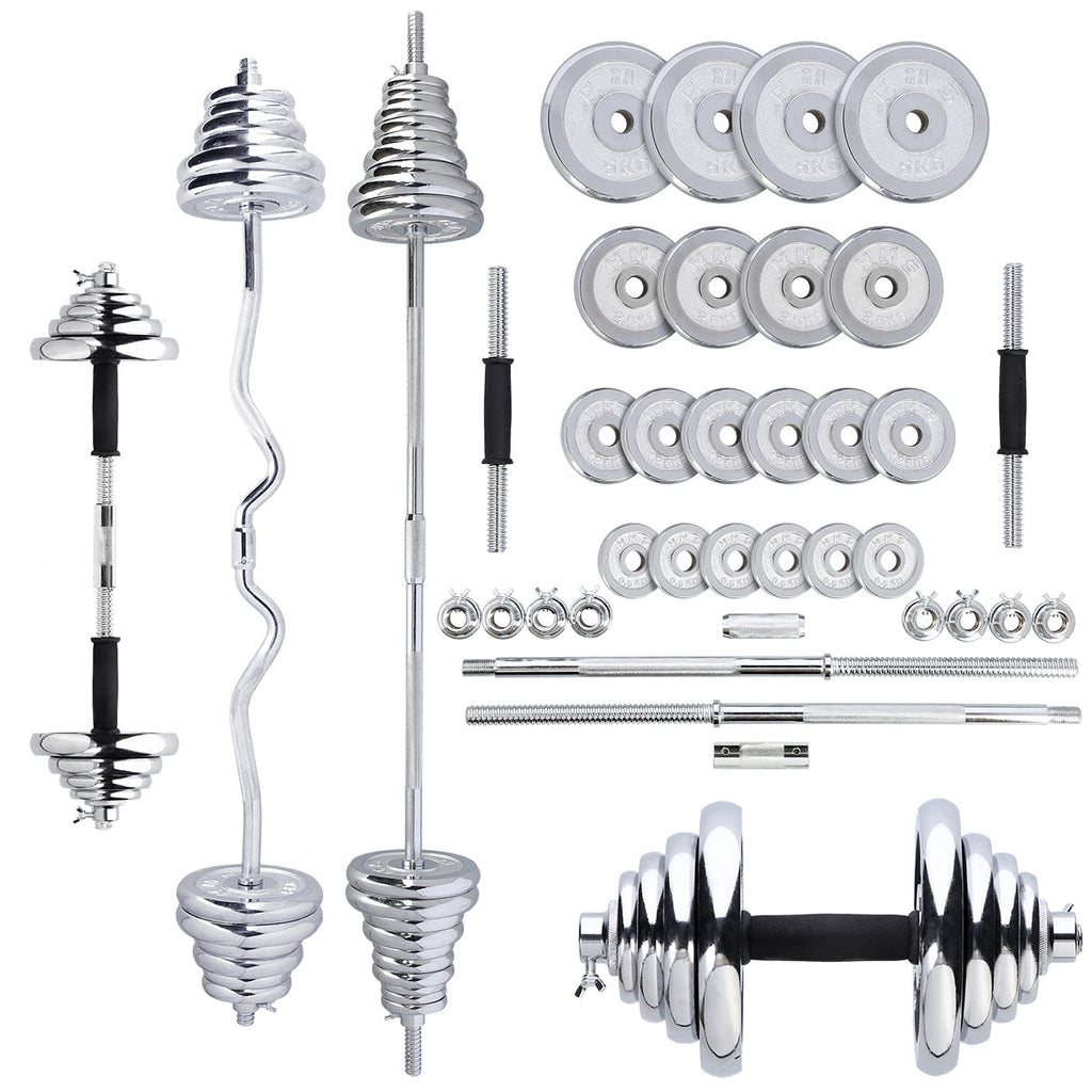 HMS Verstelbare Halter en Dumbbell Set met Opbergkoffer - 55 kg - Hoofdafbeelding