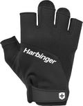 Harbinger Training Grip 2.0 Unisex Fitness Handschoenen - Zwart - Vooraanzicht