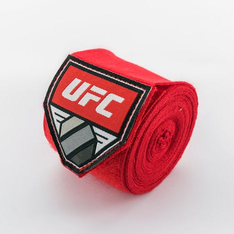 UFC Contender Handwraps - Boksbandages - 450 cm - Rood - Hoofdafbeelding