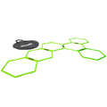 VirtuFit Hexagon Agility Grid - Speedladder -  6 Stuks - Inclusief opbergtas - Hoofdafbeelding