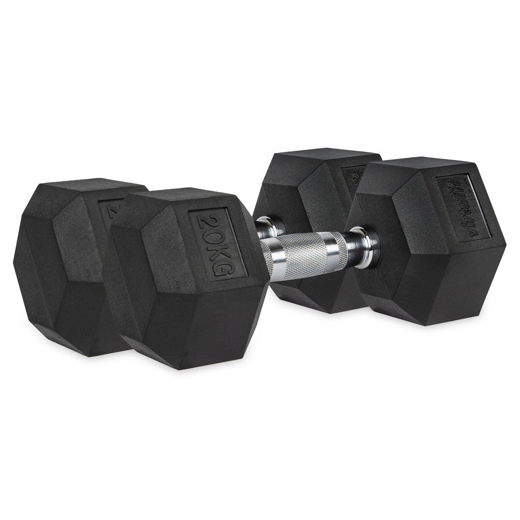 VirtuFit Hexa Dumbbell Pro Set - 2 x 20 kg - Hoofdafbeelding