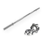 VirtuFit Halterstang - 120 cm - Schroefsluiting - 30 mm - Tweedekans