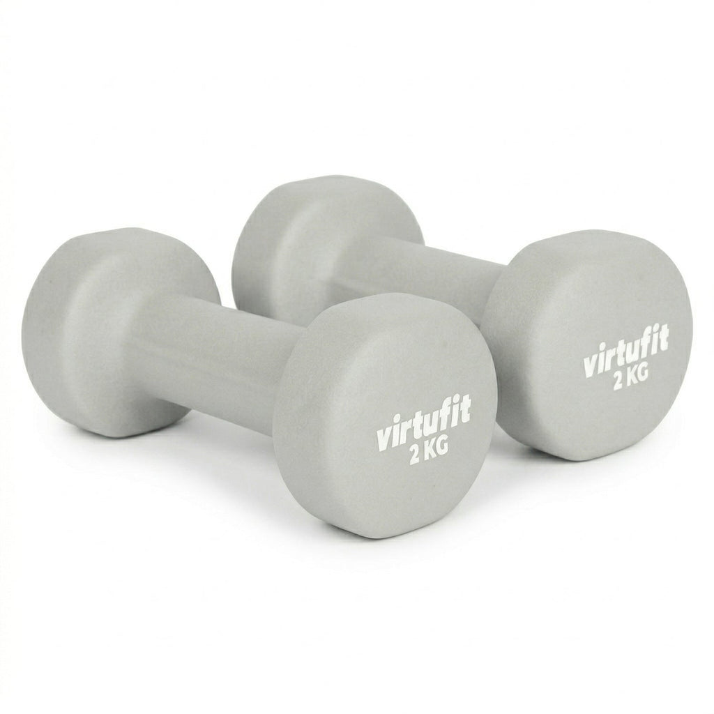 VirtuFit Vinyl Dumbbell Set Pro - 2 x 2 kg - Hoofdafbeelding
