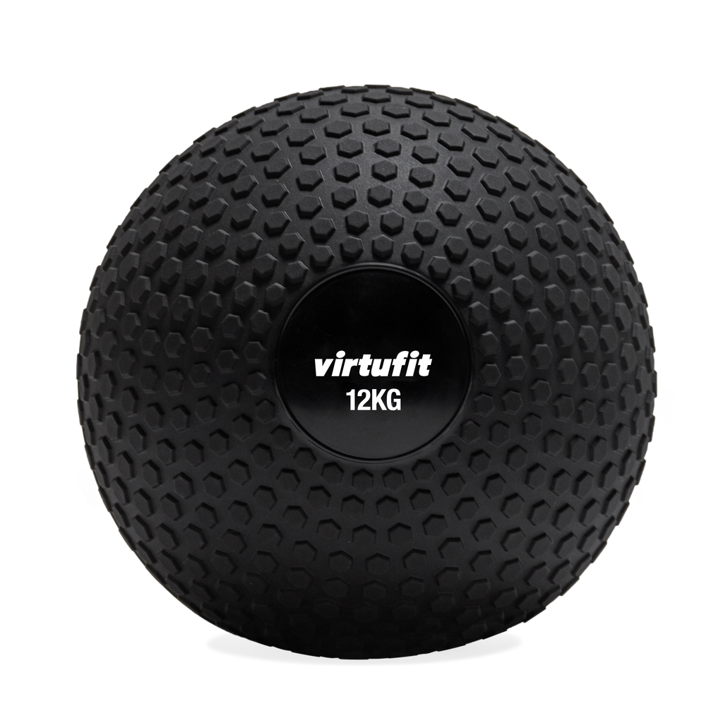 VirtuFit Slam Ball - Fitness Bal - 12 kg - Zwart - Hoofdafbeelding