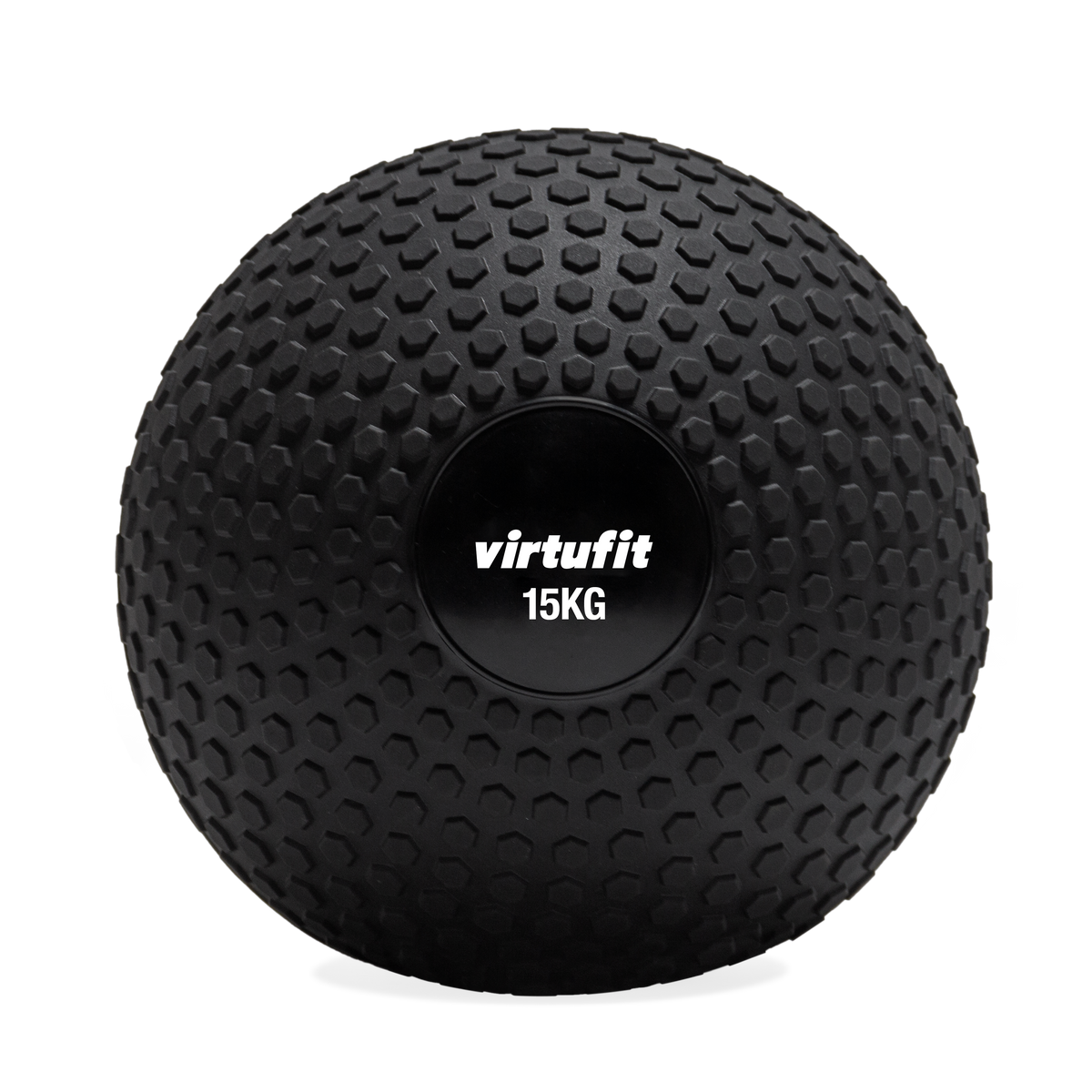 VirtuFit Slam Ball - Fitness Bal - 15 kg - Zwart - Hoofdafbeelding