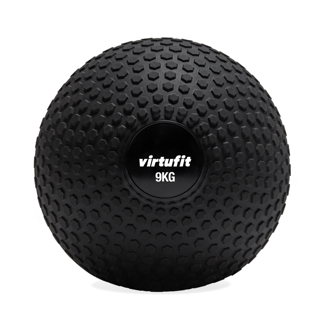 VirtuFit Slam Ball - Fitness Bal - 9 kg - Zwart - Hoofdafbeelding