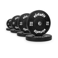 VirtuFit Bumper Plate Set - Olympische Halterschijven van Rubber - 100 kg - Hoofdafbeelding