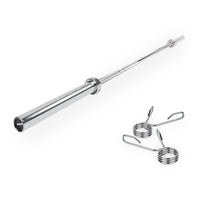 VirtuFit Olympische Halterstang - 50 mm - 180 cm - Hoofdafbeelding
