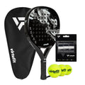 VirtuFit Hybrid Padel Set - Zwart - Grijs - Hoofdafbeelding