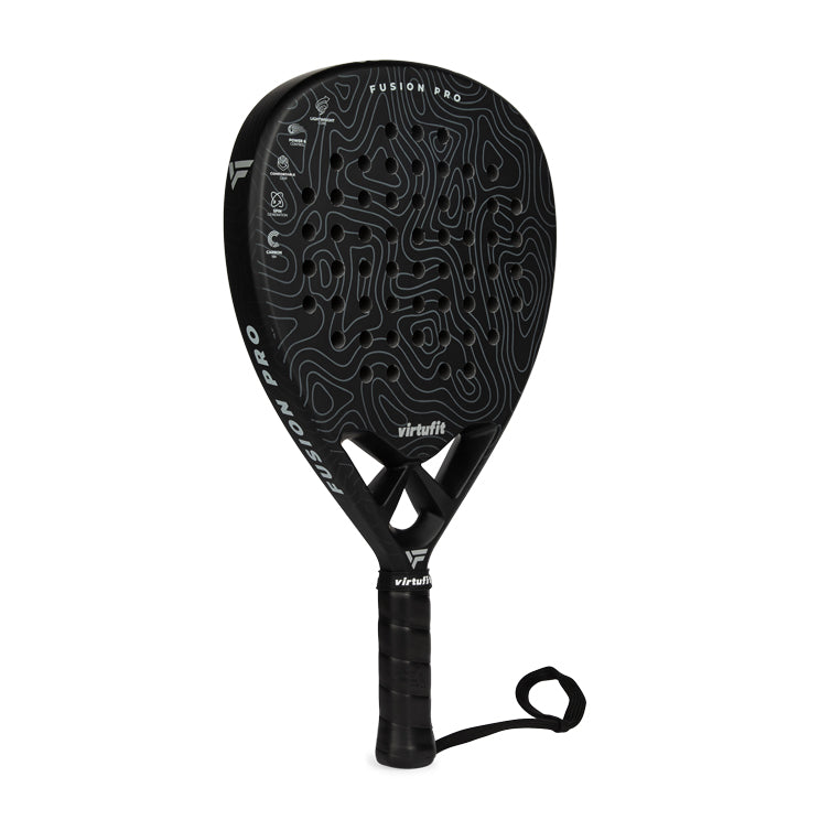 VirtuFit Fusion Pro Padel Racket - Zwart - Grijs - Hoofdafbeelding