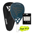 VirtuFit Fusion Pro Padel Set - Deep Teal - Hoofdafbeelding