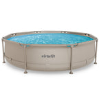 VirtuFit Rond Zwembad - Ø305 x 76 cm - Beige - Hoofdafbeelding