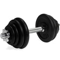 VirtuFit Verstelbare Dumbbellset Pro - Halterset - Gietijzer - 1 x 15 kg - Hoofdafbeelding