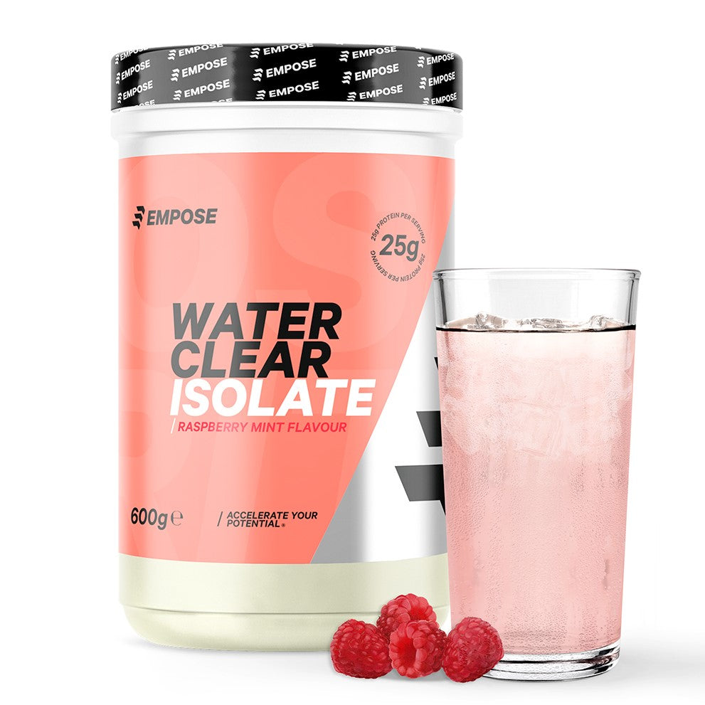 Empose Nutrition Water Clear Isolate - Proteine Ranja - Eiwit Poeder - 600 gr - Framboos / Munt - Hoofdafbeelding