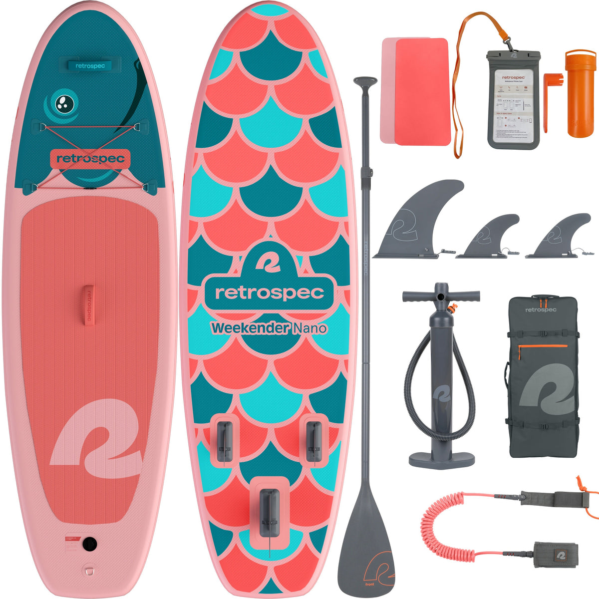 Retrospec Supboard Weekender Nano iSUP - 259 cm - Rainbow Trout - Hoofdafbeelding