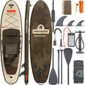 Retrospec Supboard Weekender Plus iSUP Kayak Hybrid - 320 cm - Bonsai Camo - Hoofdafbeelding