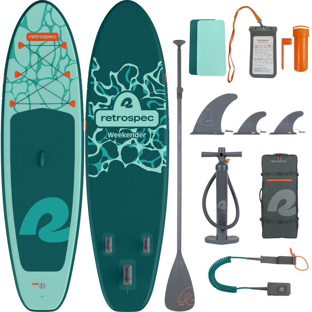Retrospec Supboard Weekender iSUP - 320 cm - Seafoam Ripple - Hoofdafbeelding