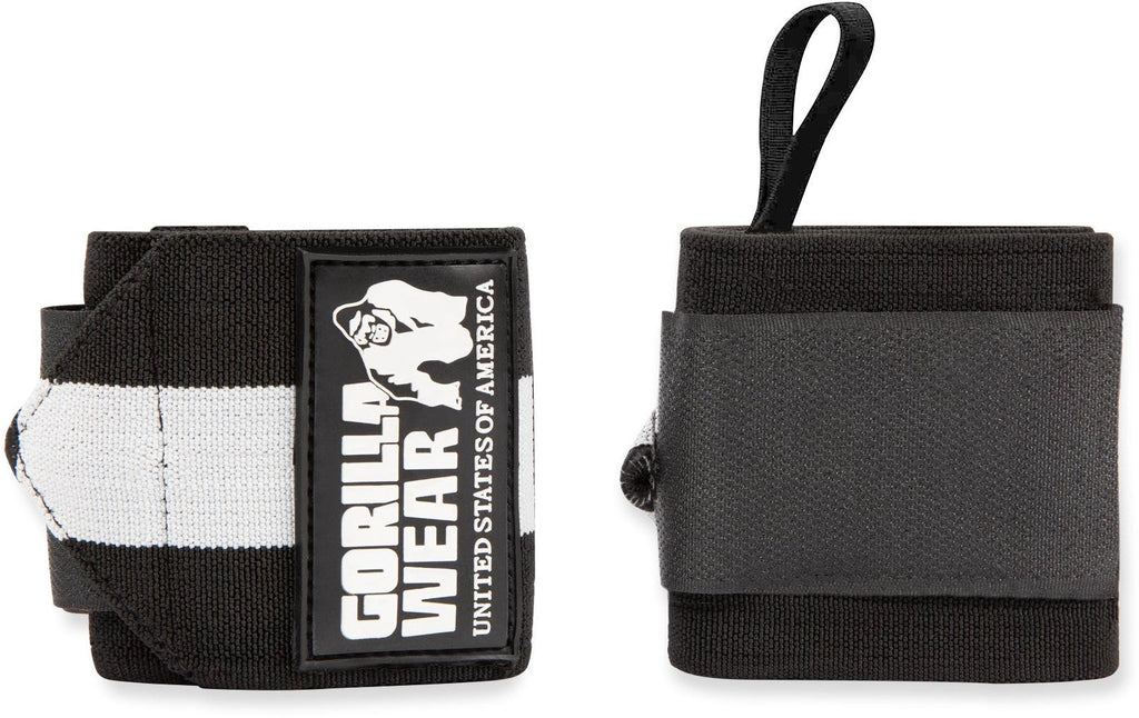 Gorilla Wear Wrist Wraps Ultra - Zwart/Wit - Hoofdafbeelding