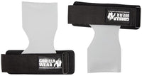 Gorilla Wear Lifting Grips - Zwart/Wit - Hoofdafbeelding