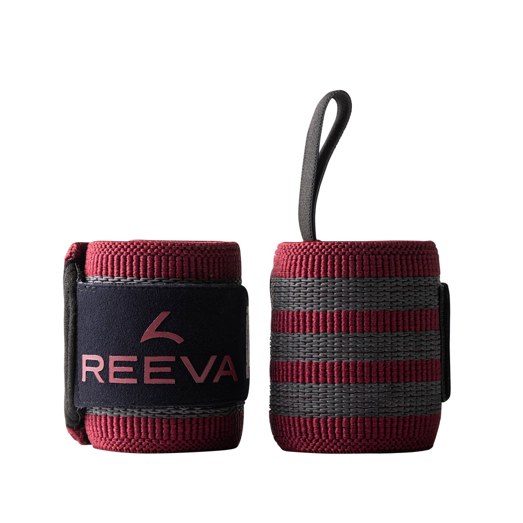 Reeva Wrist Wraps Ultra Fiber - Rood - Hoofdafbeelding