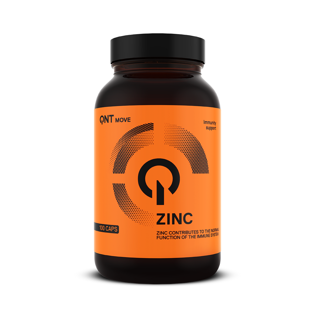 QNT Zinc - Zink - 100 Capsules - Vooraanzicht