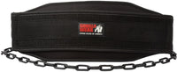 Gorilla Wear Nylon Dip Belt - Zwart - Hoofdafbeelding
